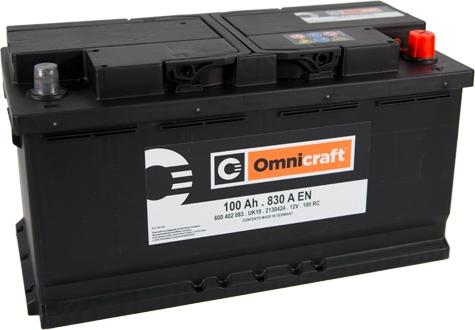 Omnicraft 2130424 - Startera akumulatoru baterija ps1.lv