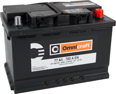 Omnicraft 2130426 - Startera akumulatoru baterija ps1.lv