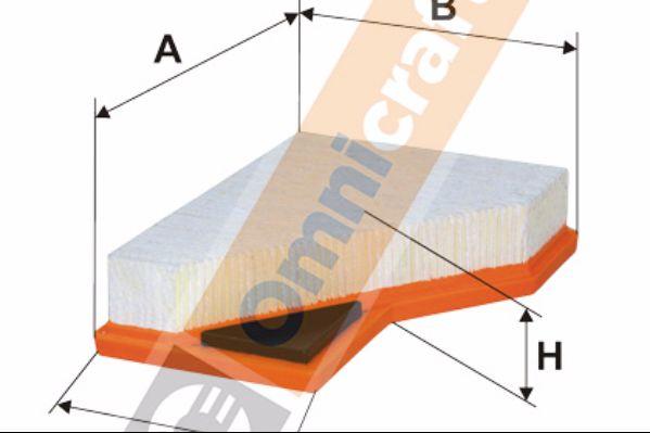 Omnicraft 2133141 - Gaisa filtrs ps1.lv