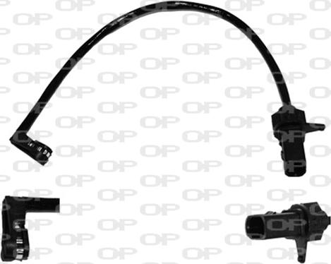 Open Parts AK3123.00 - Indikators, Bremžu uzliku nodilums ps1.lv