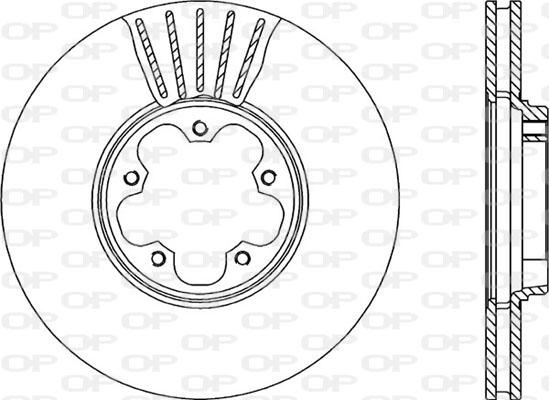 Open Parts BDA1947.20 - Bremžu diski ps1.lv