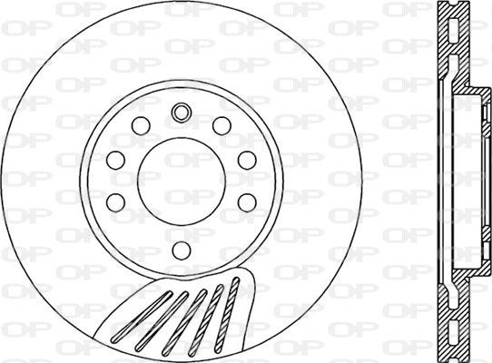 Open Parts BDA1908.20 - Bremžu diski ps1.lv