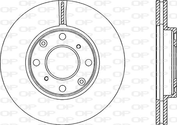 Open Parts BDA1919.20 - Bremžu diski ps1.lv