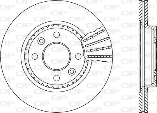 Open Parts BDA1462.20 - Bremžu diski ps1.lv