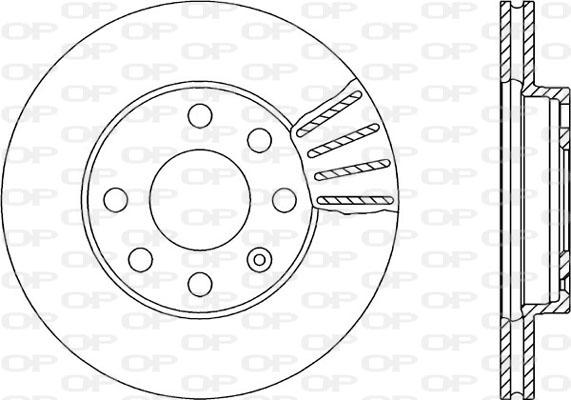 Open Parts BDA1404.20 - Bremžu diski ps1.lv