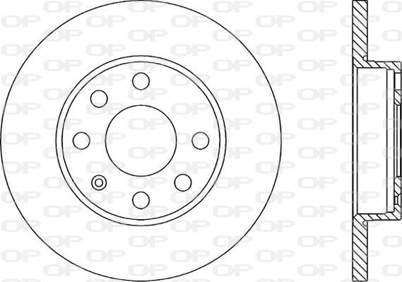 Open Parts BDA1403.10 - Bremžu diski ps1.lv