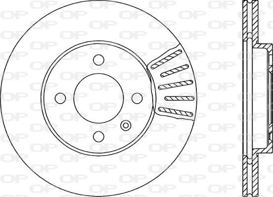 Open Parts BDR1579.20 - Bremžu diski ps1.lv