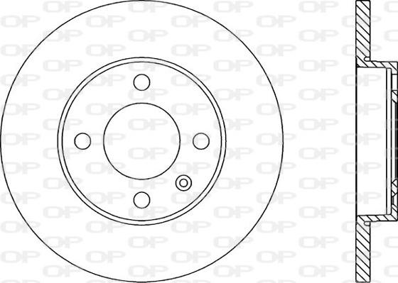 Open Parts BDA1574.10 - Bremžu diski ps1.lv