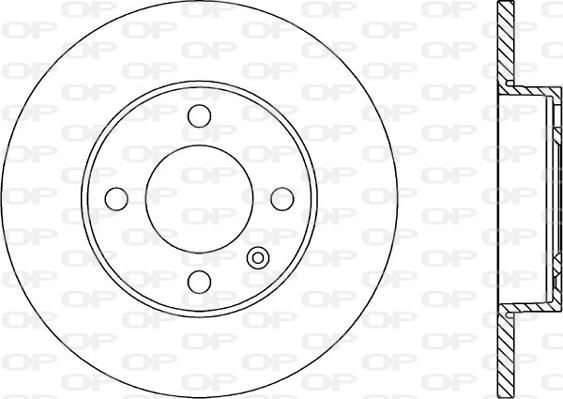 Open Parts BDA1573.10 - Bremžu diski ps1.lv