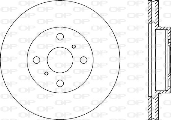 Open Parts BDA1640.20 - Bremžu diski ps1.lv