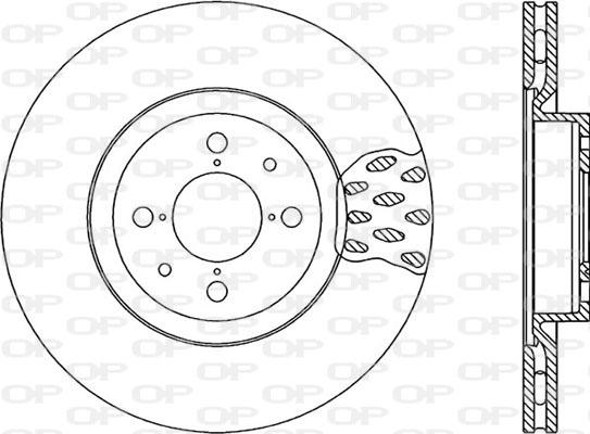 Open Parts BDA1016.20 - Bremžu diski ps1.lv