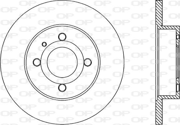 Open Parts BDR1013.10 - Bremžu diski ps1.lv