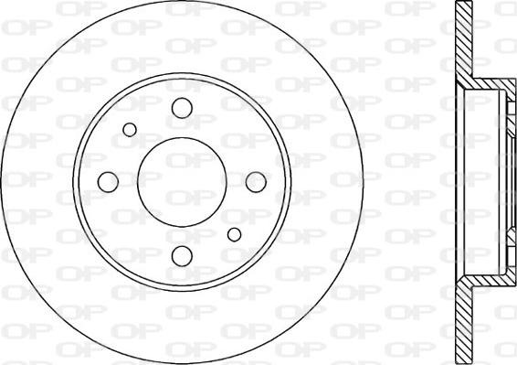 Open Parts BDA1144.10 - Bremžu diski ps1.lv