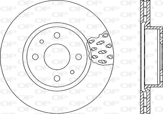 Open Parts BDA1147.20 - Bremžu diski ps1.lv