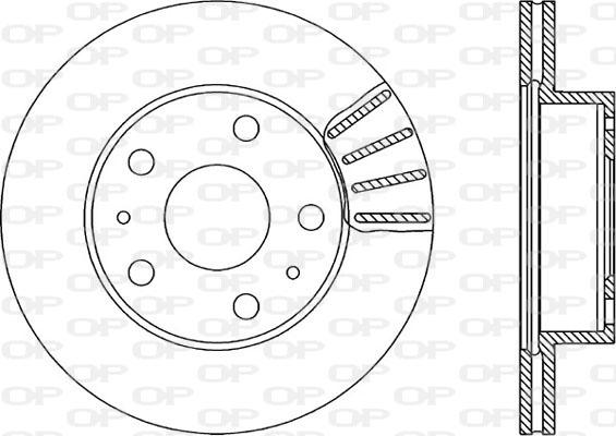 Open Parts BDA1152.20 - Bremžu diski ps1.lv