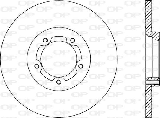 Open Parts BDA1166.10 - Bremžu diski ps1.lv