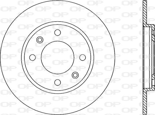 Open Parts BDA1115.10 - Bremžu diski ps1.lv