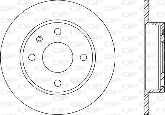 Open Parts BDA1175.10 - Bremžu diski ps1.lv