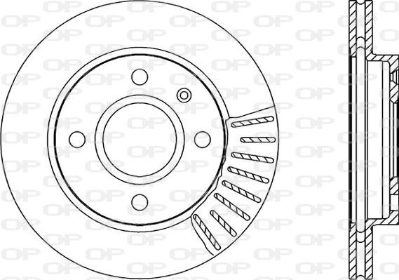 Open Parts BDA1176.20 - Bremžu diski ps1.lv