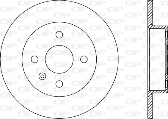 Open Parts BDA1896.10 - Bremžu diski ps1.lv