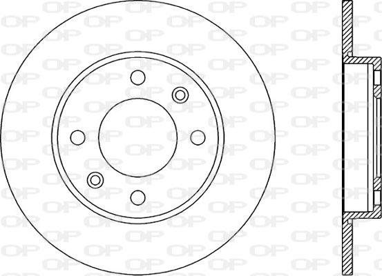 Open Parts BDA1893.10 - Bremžu diski ps1.lv