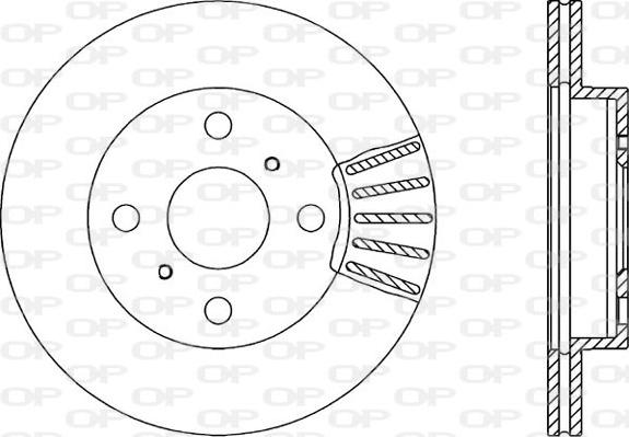 Open Parts BDA1841.20 - Bremžu diski ps1.lv