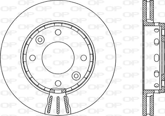 Open Parts BDA1886.20 - Bremžu diski ps1.lv