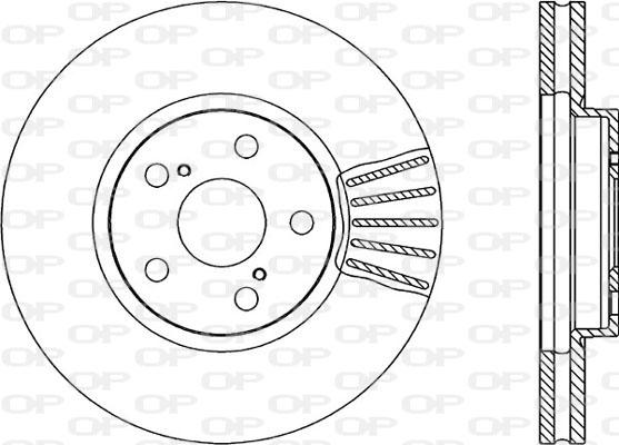 Open Parts BDA1829.20 - Bremžu diski ps1.lv