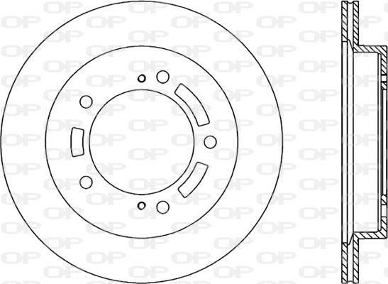 Open Parts BDA1821.20 - Bremžu diski ps1.lv