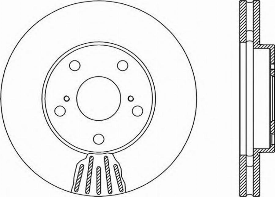 Open Parts BDA1876.20 - Bremžu diski ps1.lv