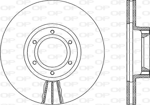 Open Parts BDA1878.20 - Bremžu diski ps1.lv