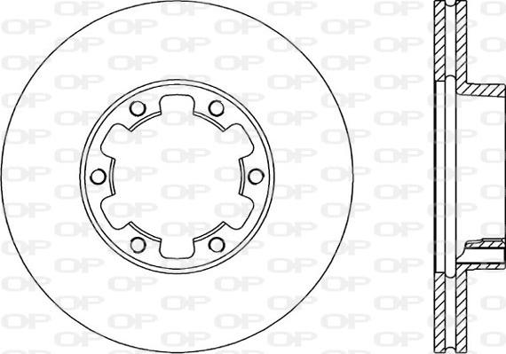 Open Parts BDA1398.20 - Bremžu diski ps1.lv