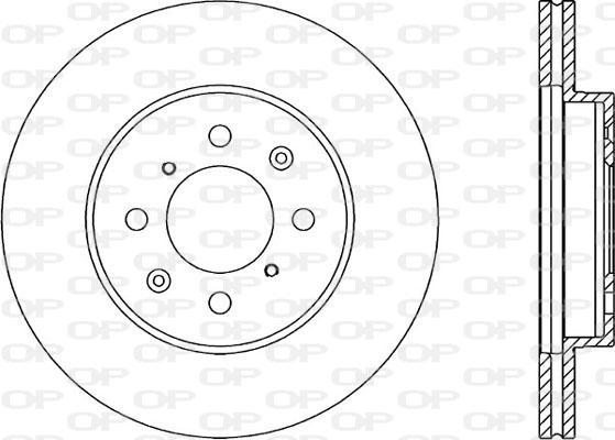 Open Parts BDA1215.20 - Bremžu diski ps1.lv