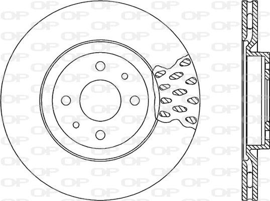 Open Parts BDR1231.20 - Bremžu diski ps1.lv