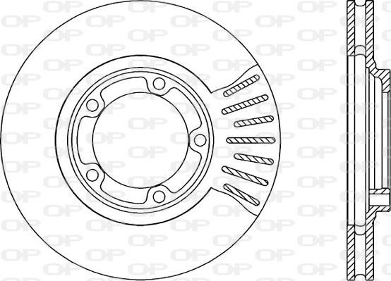 Open Parts BDA1791.20 - Bremžu diski ps1.lv