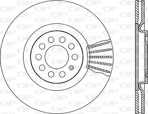 Open Parts BDA1744.20 - Bremžu diski ps1.lv