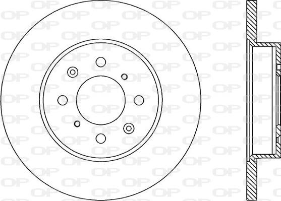 Open Parts BDA1752.10 - Bremžu diski ps1.lv