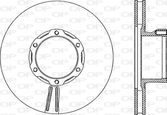 Open Parts BDR1702.20 - Bremžu diski ps1.lv