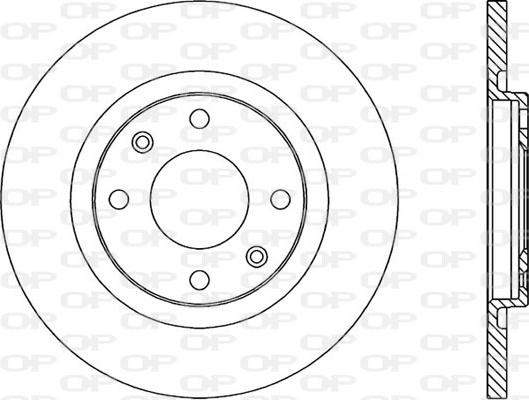 Open Parts BDR1717.10 - Bremžu diski ps1.lv