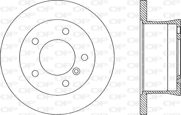 Open Parts BDA1785.10 - Bremžu diski ps1.lv