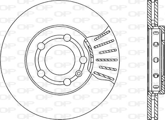 Open Parts BDA1730.20 - Bremžu diski ps1.lv