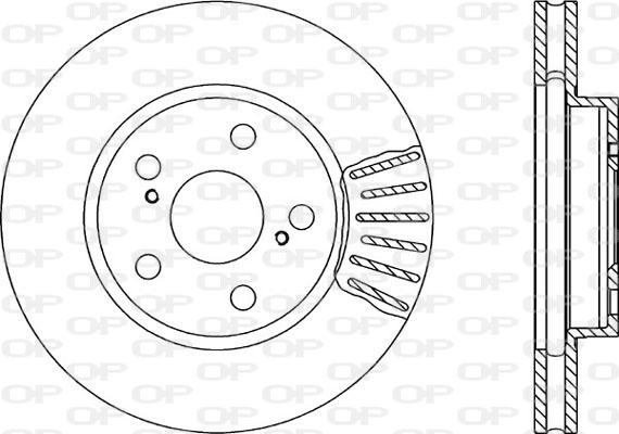 Open Parts BDA1725.20 - Bremžu diski ps1.lv