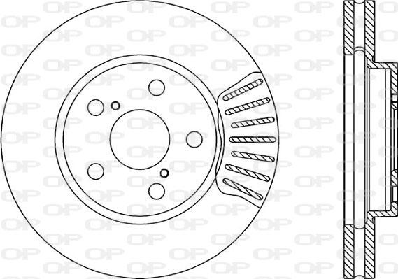 Open Parts BDA1727.20 - Bremžu diski ps1.lv