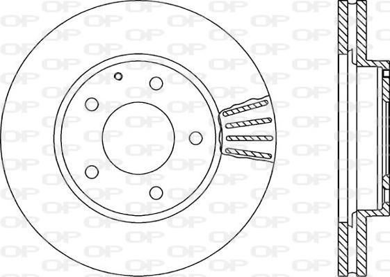 Open Parts BDA1776.20 - Bremžu diski ps1.lv