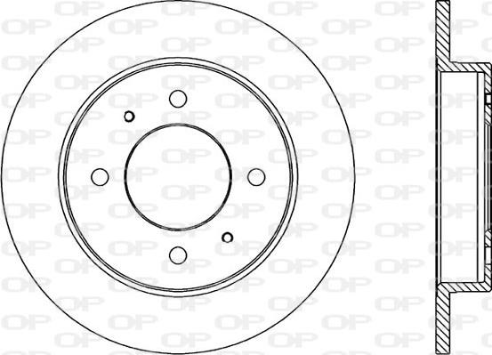 Open Parts BDA1770.10 - Bremžu diski ps1.lv