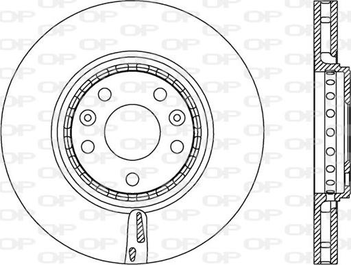 Open Parts BDA2547.20 - Bremžu diski ps1.lv