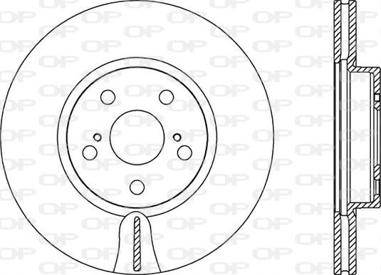 Open Parts BDA2583.20 - Bremžu diski ps1.lv