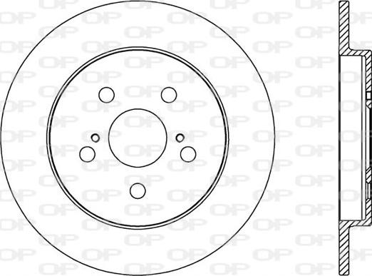 Open Parts BDA2524.10 - Bremžu diski ps1.lv