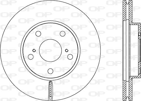 Open Parts BDA2694.20 - Bremžu diski ps1.lv