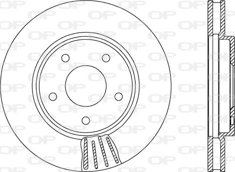 Open Parts BDA2692.20 - Bremžu diski ps1.lv